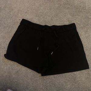 Black lululemon shorts size 12 women’s